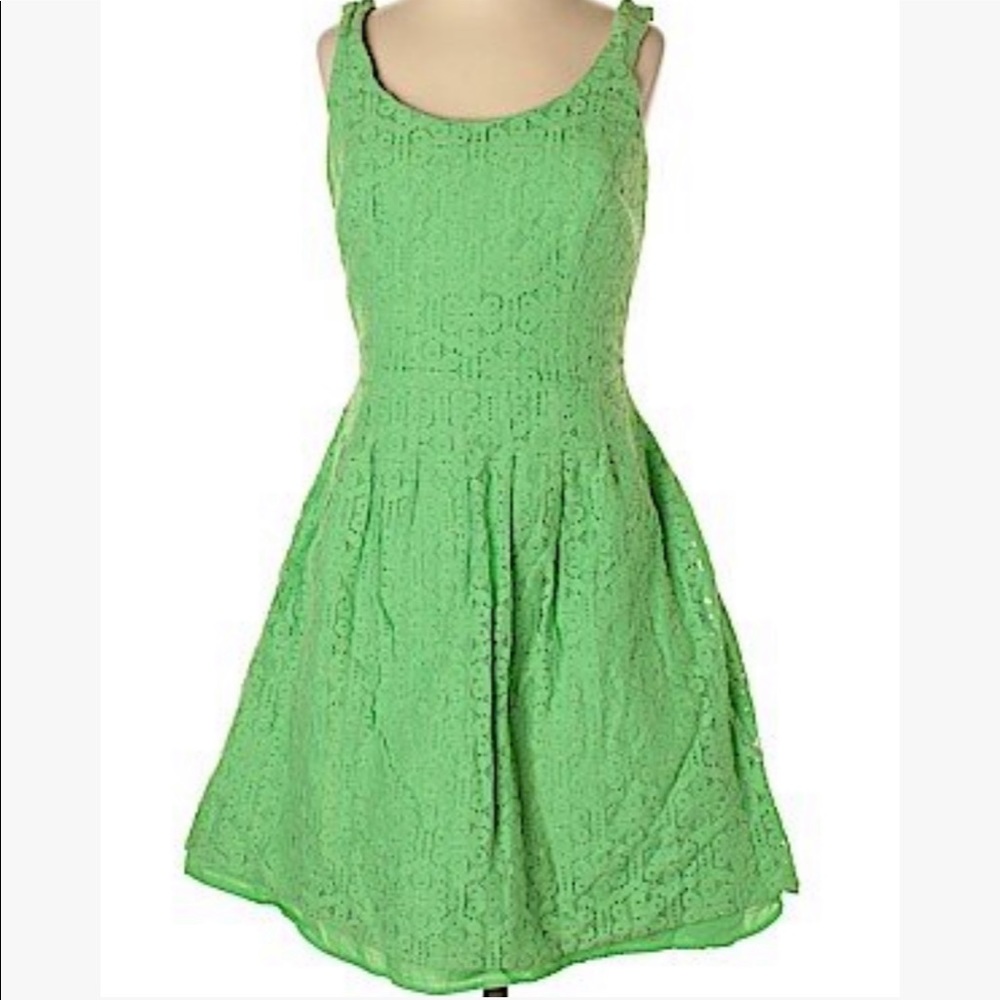 Lilly Pulitzer Size 0 - Lime Green Cocktail Dress